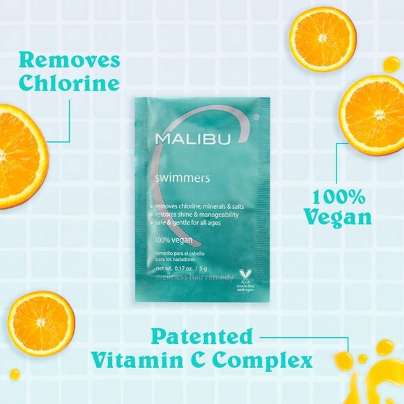 6 Packets of Malibu C Swimmers Wellness Hair Remedy - Picture 5 of 7